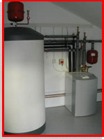 domestic heat pump instalation