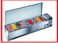 refrigerated topping unit