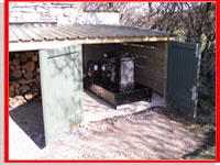 remote rural location power supply generator